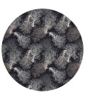Dalyn Seabreeze Area Rug Dalyn Seabreeze SZ3 Black Area Rug 8 ft. X 8 ft. Round