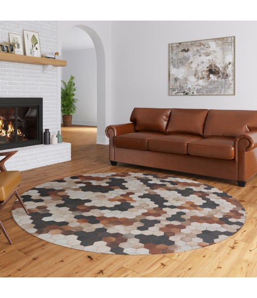 Dalyn Stetson SS9 Canyon Area Rug 8 ft. X 8 ft. Round