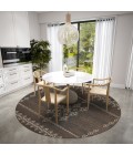 Dalyn Sedona SN3 Fudge Area Rug 8 ft. X 8 ft. Round