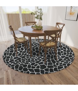 Dalyn Mali ML4 Midnight Area Rug 4 ft. X 4 ft. Round