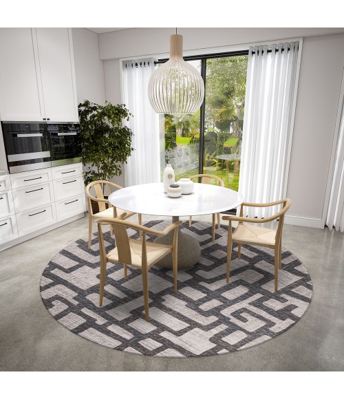 Dalyn Sedona SN4 Pebble Area Rug 4 ft. X 4 ft. Round