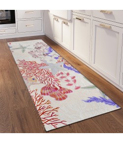 Dalyn Seabreeze SZ1 Ivory Area Rug 2 ft. 3 in. X 7 ft. 6 in. Runner