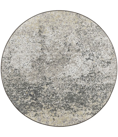 Dalyn Winslow WL3 Graphite Area Rug 8 ft. X 8 ft. Round