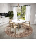 Dalyn Winslow WL1 Chocolate Area Rug 6 ft. X 6 ft. Round