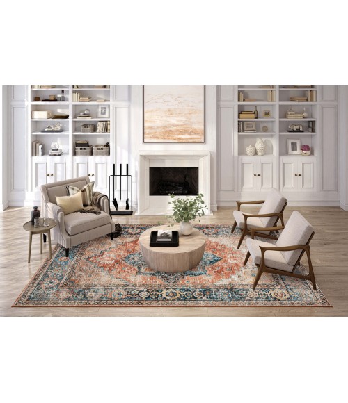Dalyn Jericho Area Rug Dalyn Jericho JC2 Spice Area Rug 10 ft. X 10 ft. Round