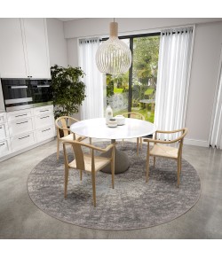 Dalyn Winslow WL1 Taupe Area Rug 6 ft. X 6 ft. Round