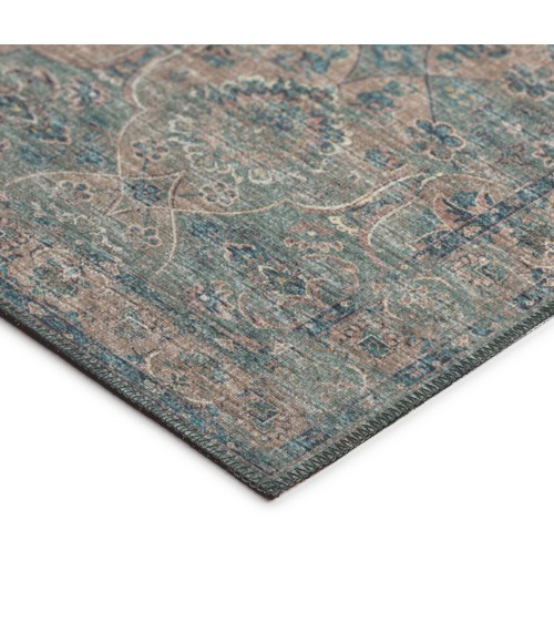 Dalyn Marbella MB5 Mineral Blue Area Rug 6 ft. X 6 ft. Round