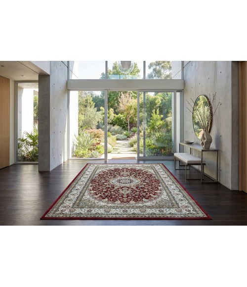 Dynamic Rugs ANCIENT GARDEN Red/Ivory 57119 2ft. x 3ft. 11in. Rect. Rug