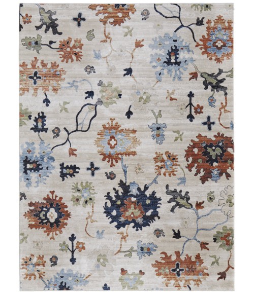 Feizy Melrose IVORY/MULTI Rug MEL39P1F 2 ft. 6 in. X 7 ft. 3 in. Rectangle - Rugs Town Feizy Melrose IVORY/MULTI MEL39P1F 2 ft. 6 in. X 7 ft. 3 in. Rectangle Rug