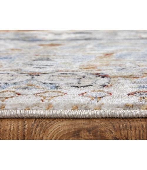 Feizy Melrose IVORY/RUST MEL39NZF 7 ft. 10 in. X 10 ft. 3 in. Rectangle Rug