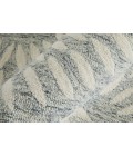 Feizy Wallace Gray/Ivory WAL8A38F 2 ft. X 3 ft. Rect. Rug