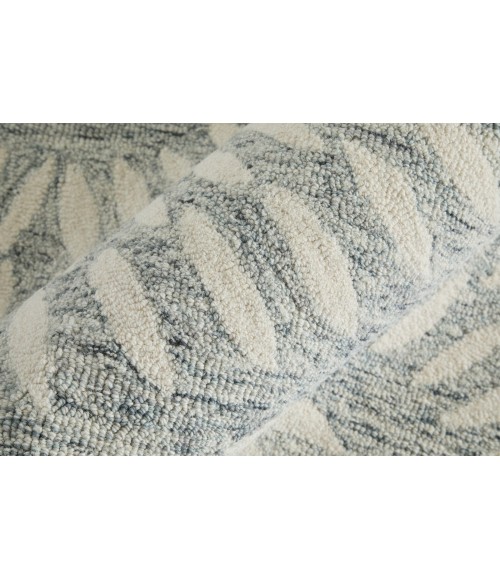 Feizy Wallace Gray/Ivory WAL8A38F 2 ft. X 3 ft. Rect. Rug