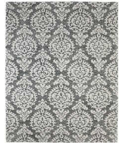 Feizy Belfort Gray/Ivory/Black 8698A26F 8 ft. X 10 ft. Rect. Rug