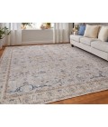 Feizy Pasha IVORY/MULTI PAS39M4F 9 ft. 0 in. X 12 ft. 8 in. Rectangle Rug