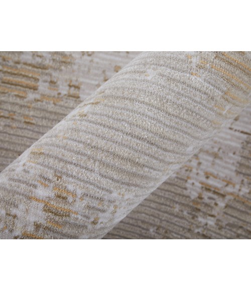 Feizy Sonora IVORY/BEIGE SNR39PLF 7 ft. 10 in. X 10 ft. 3 in. Rectangle Rug