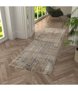 Feizy Skyview Brown/Tan/Ivory SKV39QBF 2 ft. 6 in. X 7 ft. 3 in. Rect. Rug