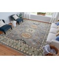 Feizy Fillmore GRAY FIL69CIF 2 ft. X 3 ft. Rectangle Rug