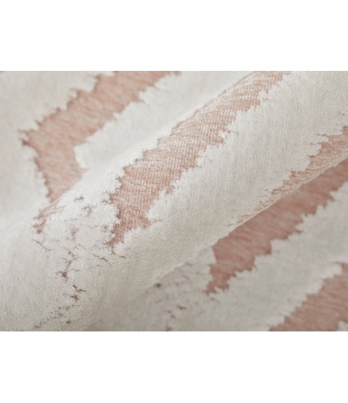 Feizy Saphir Mira BLUSH/WHITE 6803490F 9 ft. 8 in. X 12 ft. 7 in. Rectangle Rug