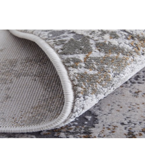 Feizy Waldor IVORY/GRAY 73539NDF 8 ft. X 11 ft. Rectangle Rug