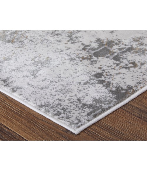 Feizy Waldor IVORY/GRAY 73539NDF 8 ft. X 11 ft. Rectangle Rug