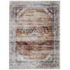 Feizy Melrose IVORY/RUST MEL39NZF 9 ft. 0 in. X 12 ft. 8 in. Rectangle Rug