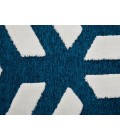 Feizy Saphir Mira TEAL/WHITE Rug 6803498F 7 ft. 6 in. X 7 ft. 6 in. Round - Rugs Town Feizy Saphir Mira TEAL/WHITE 6803498F 7 ft. 6 in. X 7 ft. 6 in. Round Rug