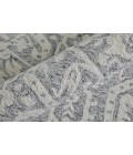 Feizy Belfort Gray/White 8698A27F 5 ft. X 8 ft. Rect. Rug