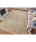 Feizy Eastfield GOLD/IVORY EAS69FPF 4 ft. X 6 ft. Rectangle Rug