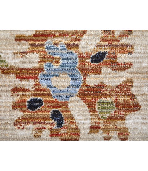 Feizy Melrose IVORY/MULTI Rug MEL39P1F 2 ft. 6 in. X 7 ft. 3 in. Rectangle - Rugs Town Feizy Melrose IVORY/MULTI MEL39P1F 2 ft. 6 in. X 7 ft. 3 in. Rectangle Rug