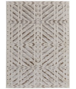 Feizy Vancouver BEIGE/BROWN VNR39NQF 6 ft. 7 in. X 9 ft. 6 in. Rectangle Rug