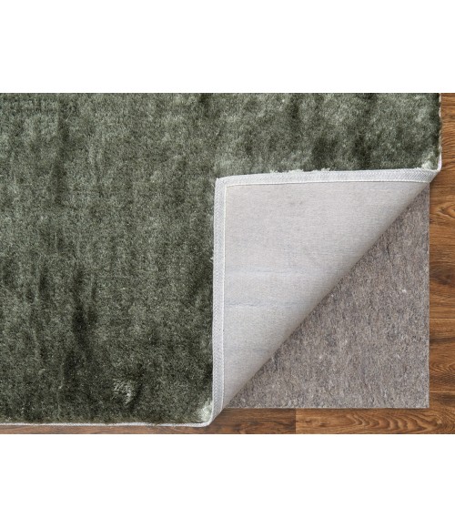 Feizy Indochine GREEN 4944550F 10 ft. X 10 ft. Round Rug