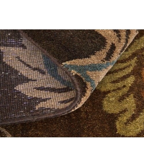 Feizy Amzad BROWN Rug 5236113F 8 ft. 6 in. X 11 ft. 6 in. Rectangle - Rugs Town Feizy Amzad BROWN 5236113F 8 ft. 6 in. X 11 ft. 6 in. Rectangle Rug