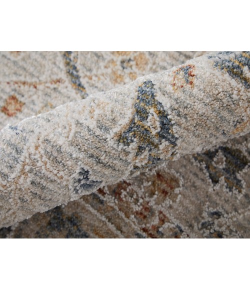 Feizy Pasha IVORY/MULTI PAS39M4F 9 ft. 0 in. X 12 ft. 8 in. Rectangle Rug