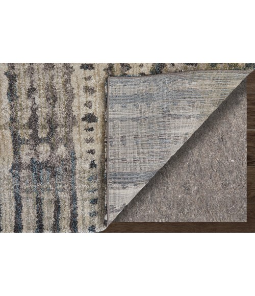 Feizy Skyview Gray/Black/Ivory SKV39QBF 9 ft. X 12 ft. Rect. Rug
