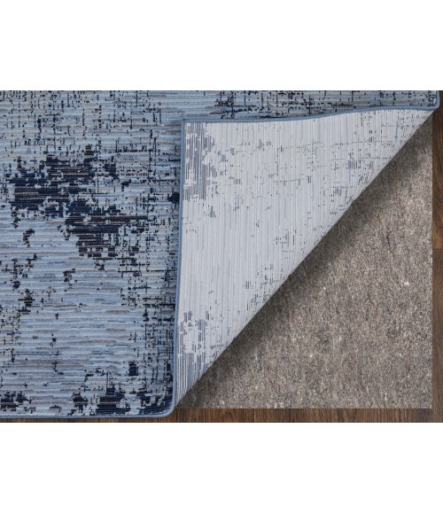 Feizy Sonora BLUE/LIGHT BLUE SNR39PLF 7 ft. 10 in. X 10 ft. 3 in. Rectangle Rug