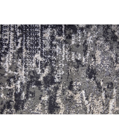 Feizy Prasad IVORY/CHARCOAL Rug 67039N9F 1 ft. 8 in. X 2 ft. 10 in. Rectangle - Rugs Town Feizy Prasad IVORY/CHARCOAL 67039N9F 1 ft. 8 in. X 2 ft. 10 in. Rectangle Rug