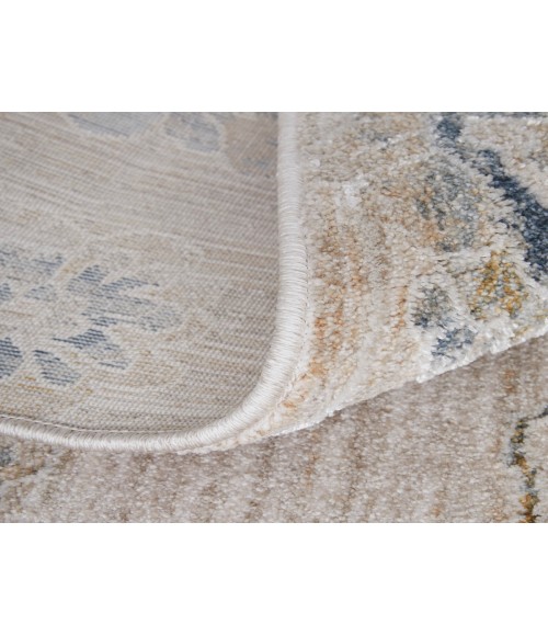 Feizy Pasha BEIGE/BLUE Rug PAS39M9F 2 ft. X 3 ft. Rectangle - Rugs Town Feizy Pasha BEIGE/BLUE PAS39M9F 2 ft. X 3 ft. Rectangle Rug
