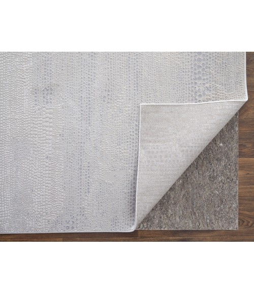 Feizy Prasad IVORY/GRAY Rug 67039N8F 2 ft. 10 in. X 7 ft. 10 in. Rectangle - Rugs Town Feizy Prasad IVORY/GRAY 67039N8F 2 ft. 10 in. X 7 ft. 10 in. Rectangle Rug