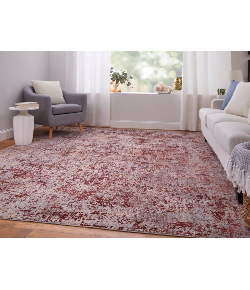 Feizy Pryor RED/MULTI PRY39NGF 7 ft. 10 in. X 10 ft. Rectangle Rug