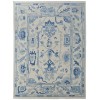 Feizy Karina IVORY/BLUE 90969G7F 8 ft. 6 in. X 11 ft. 6 in. Rectangle Rug