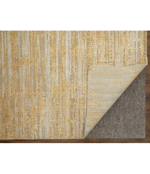 Feizy Eastfield GOLD/IVORY EAS69FQF 4 ft. X 6 ft. Rectangle Rug