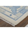 Feizy Karina IVORY/BLUE 90969G7F 8 ft. 6 in. X 11 ft. 6 in. Rectangle Rug