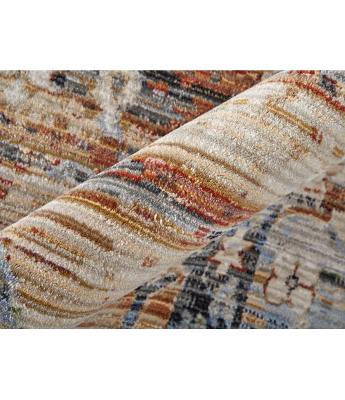 Feizy Melrose IVORY/RUST MEL39NZF 7 ft. 10 in. X 10 ft. 3 in. Rectangle Rug