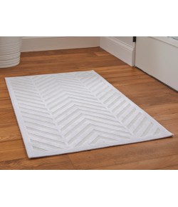Feizy Saphir Mira WHITE/WHITE 6803489F 2 ft. 6 in. X 8 ft. Rectangle Rug