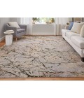 Feizy Pryor GREEN/MULTI PRY39NEF 5 ft. X 8 ft. Rectangle Rug