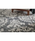 Feizy Belfort Gray/Ivory/Black Rug 8698A26F 8 ft. X 10 ft. Rect. - Rugs Town Feizy Belfort Gray/Ivory/Black 8698A26F 8 ft. X 10 ft. Rect. Rug