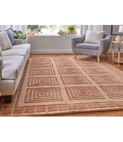 Feizy Channels SPICE 2877277F 7 ft. 9 in. X 9 ft. 9 in. Rectangle Rug