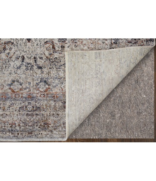 Feizy Caprio Taupe/Ivory/Gray 9203958F 5 ft. 3 in. X 7 ft. 6 in. Rect. Rug