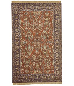 Feizy Amore 8327F CINNAMON/PLUM Area Rug 5 ft. X 8 ft. Rectangle