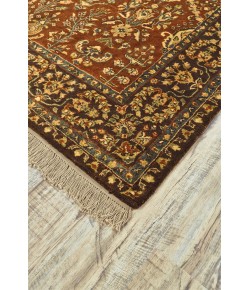 Feizy Amore 8327F CINNAMON/PLUM Area Rug 5 ft. X 8 ft. Rectangle